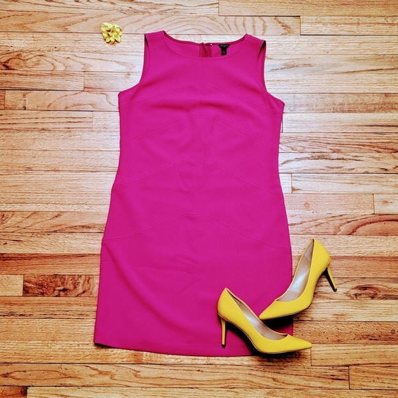 Ann Taylor Dresses & Skirts - ANN TAYLOR Fuschia Shift dress